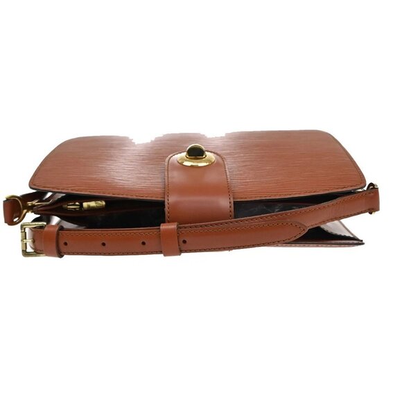 LOUIS VUITTON LV Capucines Shoulder Bag Epi Leather Brown France M52343 80KA705 - Picture 5 of 16